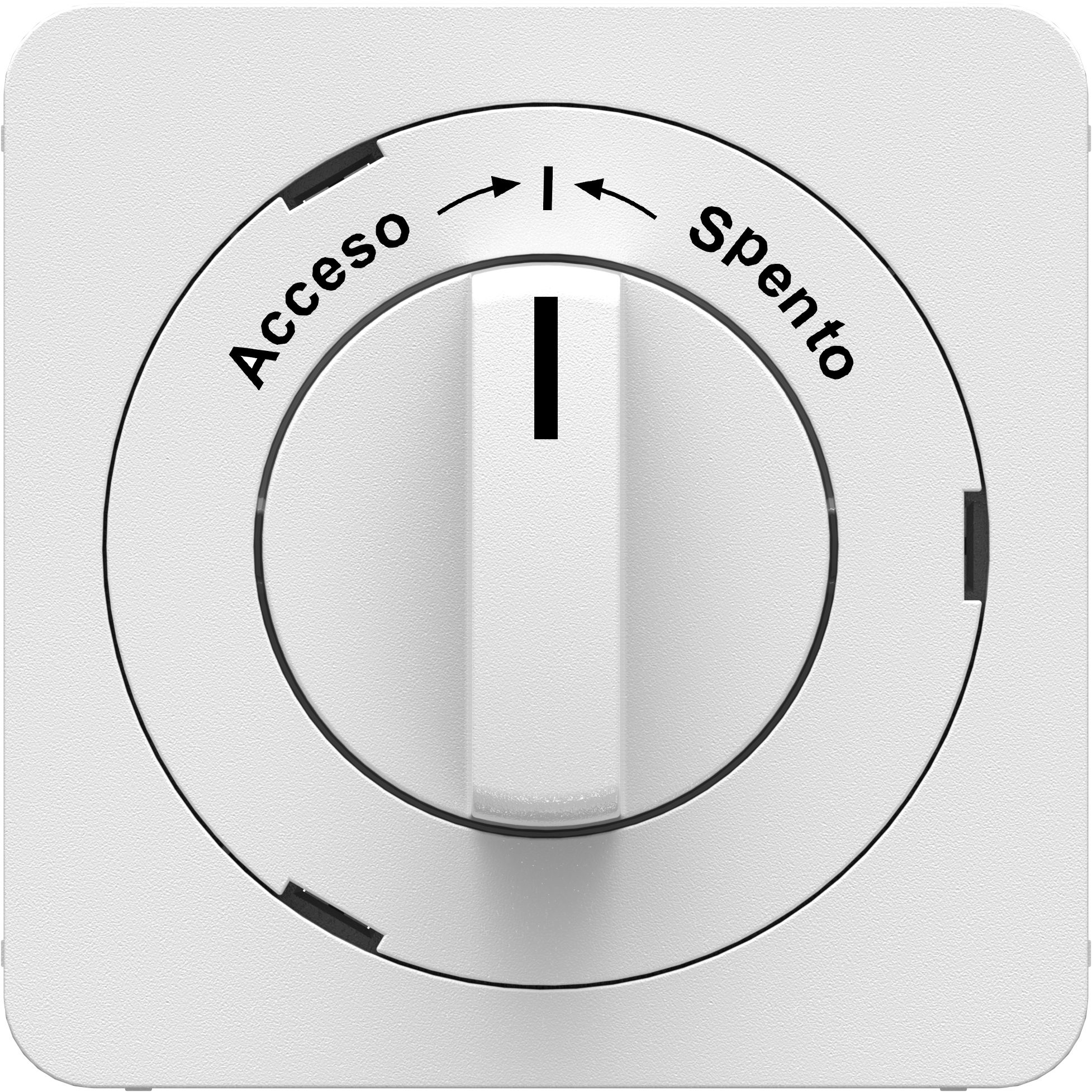 interruttore rotativo/a chiave Acceso=>I<=Spento pl.fr. priamos