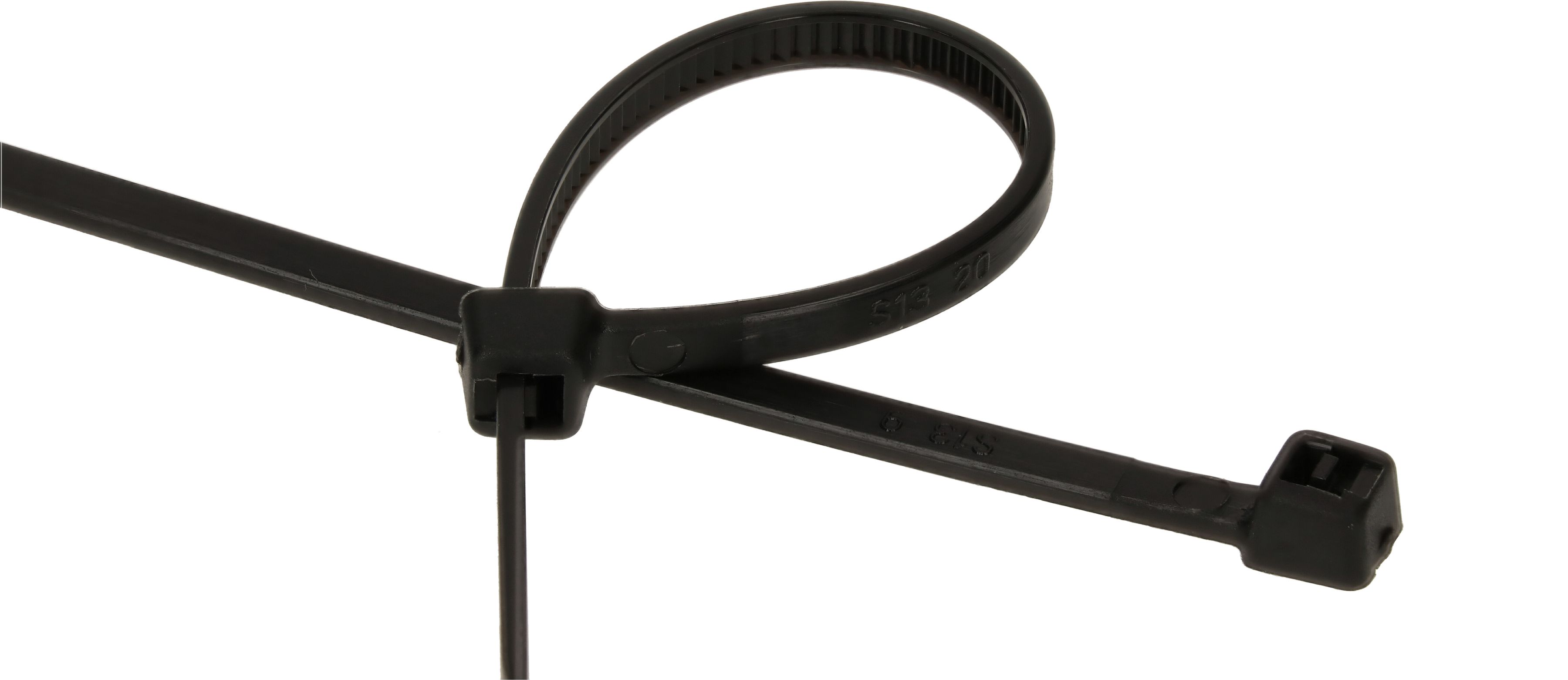 attache câbles noir 2.5x100mm / 100 pièces