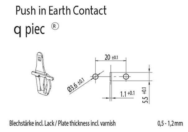 SLK5 borne de connexion 5 pôles 0.5-2.5mm2