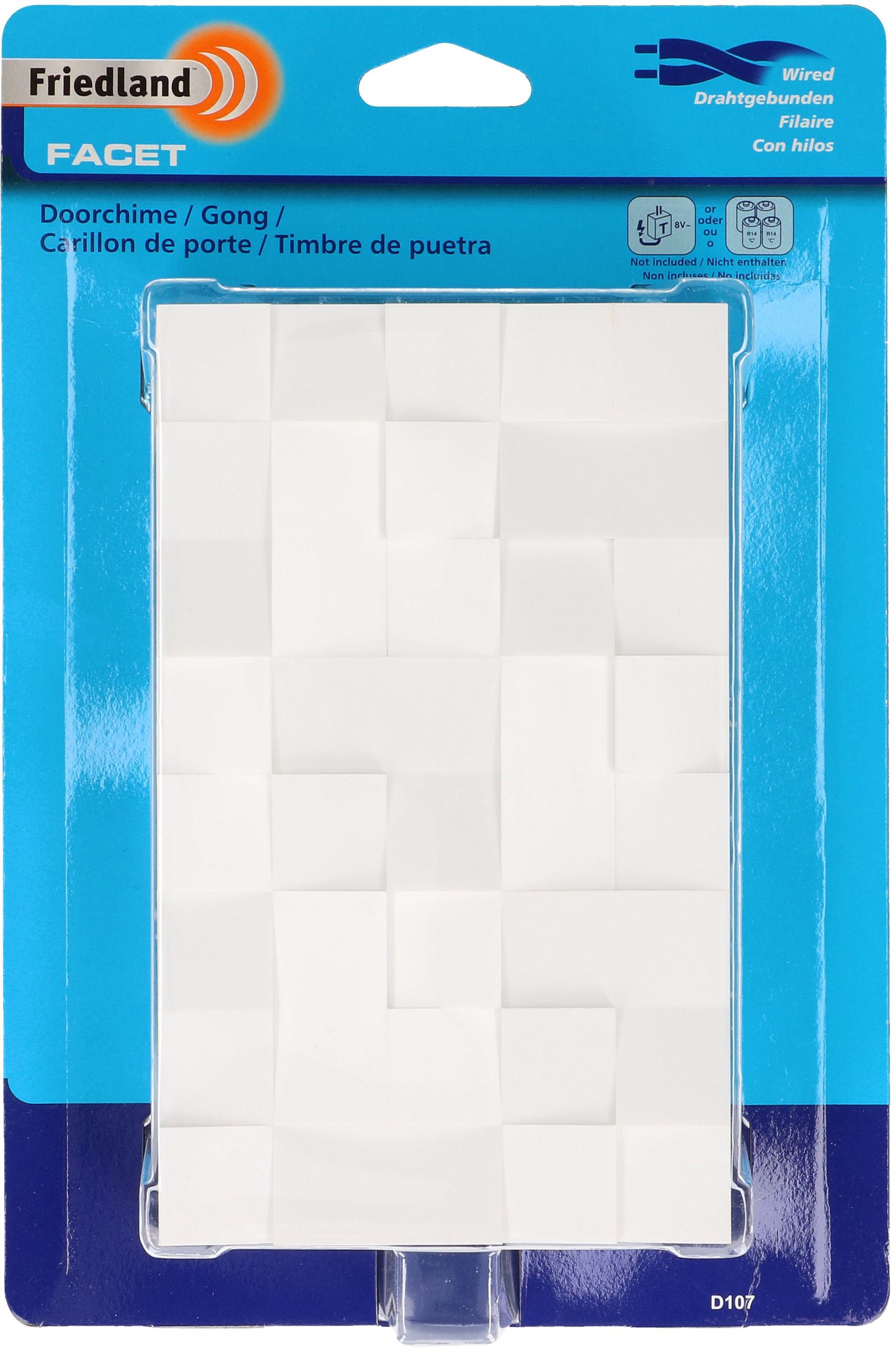 Carillon Facet 8V blanc