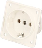 presa 1x Schuko apparecchio con placca frontale Berker Integro bi