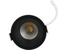spot encastré à LED ATMO Ø68 noir 3000K 700lm 36°