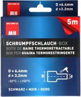 boîte gaine thermorétractable 6.4-3.2mm