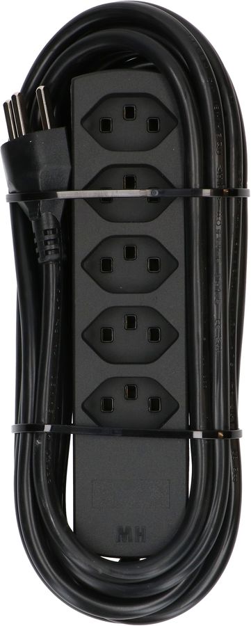 multiprise Safety Line 5x type 23 noir 5m