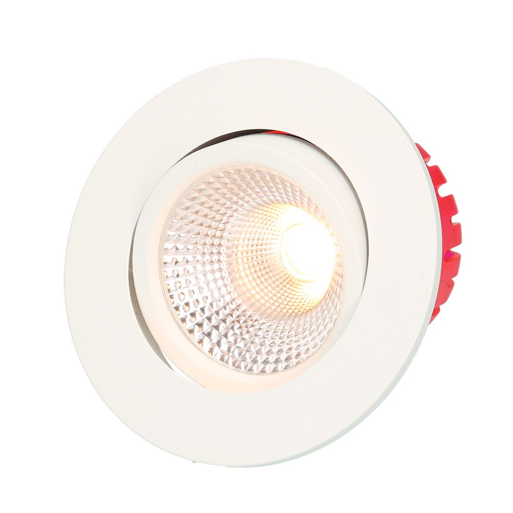 spot encastré à LED SOLV Ø68 blanc 3000K 710lm 38°