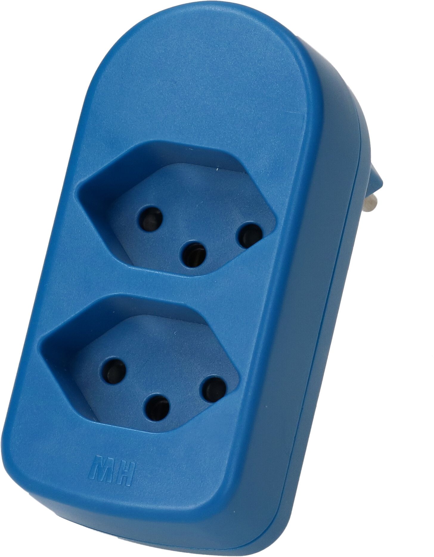 Multi adaptateur ADAPT 2x type 13 bleu rotatif BS