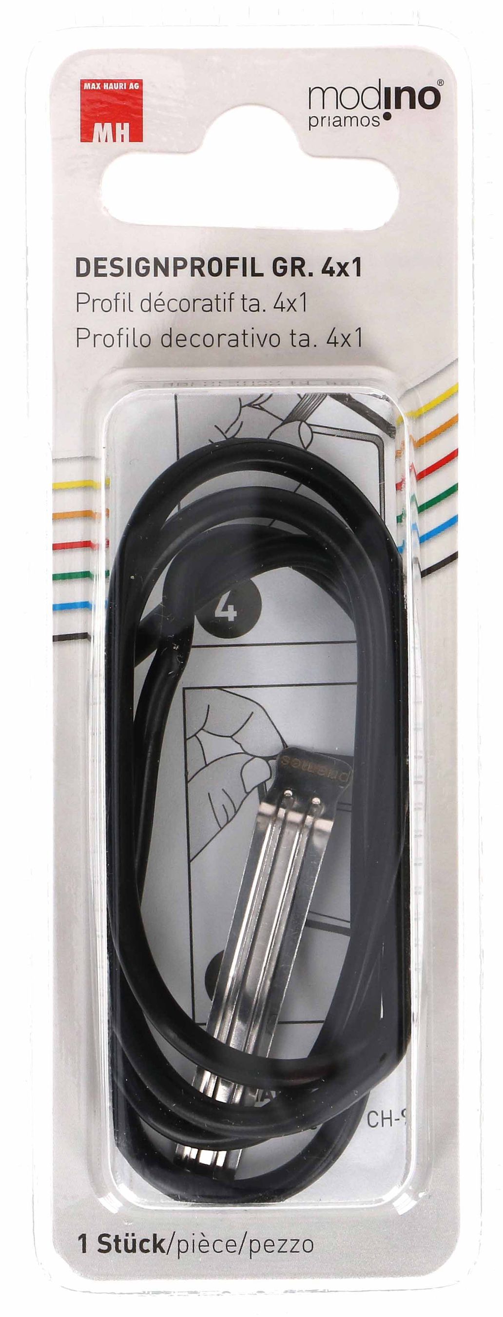 profil décoratif ta.4x1 priamos noir