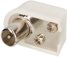 Prise d'angle IEC 90° blanc