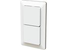 combinaison interrupteur s3 / s3 ta.2x1 ENC priamos blanc