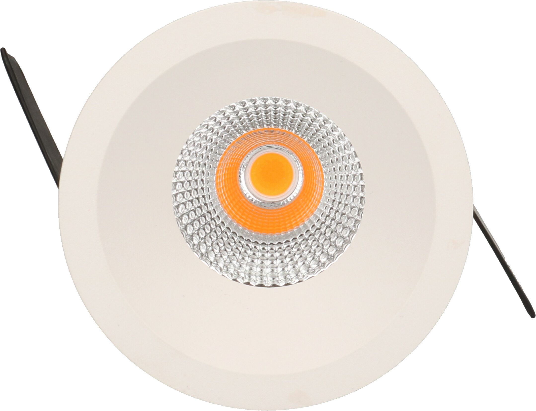 LED-Einbauspot ATMO Ø80 weiss 3000K 960lm 38°