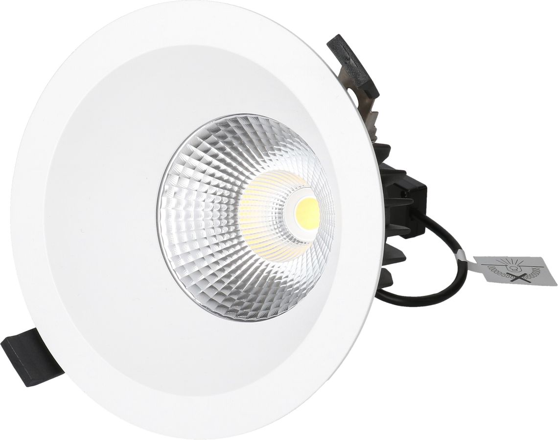 LED-Downlight ATMO Ø150 blanc 3000+4000K 1745lm 60°