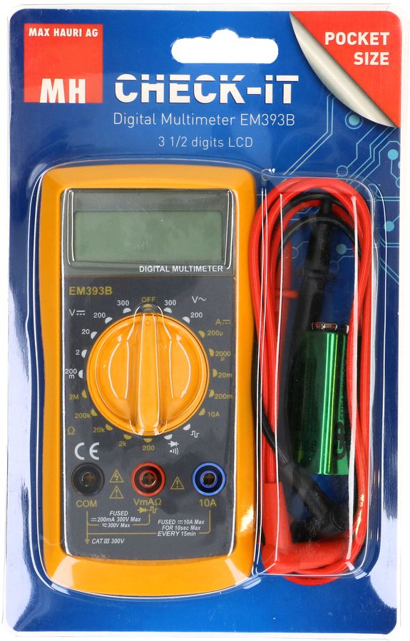 Digitales Multimeter EM393B