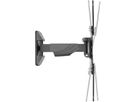 support TV mural MOTION 3 noir inclinable/orientable jusqu'à 35kg