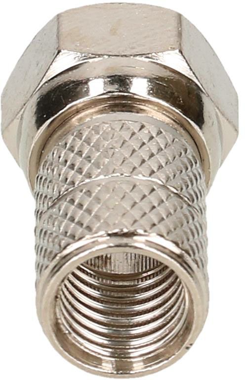 fiche F à visser D=6.5mm 2 pièces