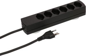 multiprise Safety Line 6x type 13 noir aimant 5m