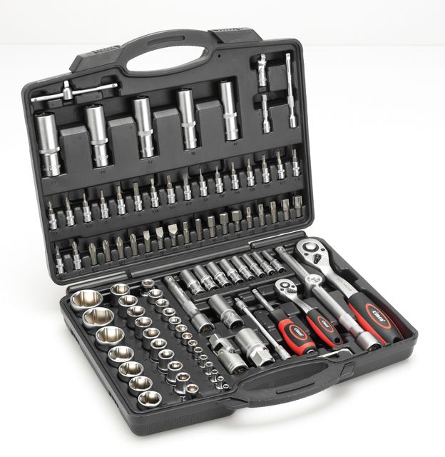 Jeu de clés à douilles 96 pièces