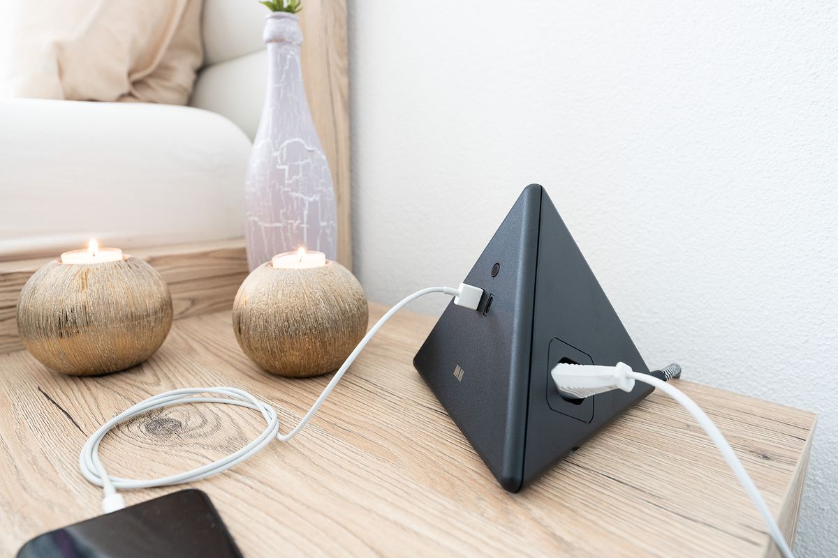 Energy Pyramide multiprise 2x type 13 noir USB A+C 2.5m clip-clap