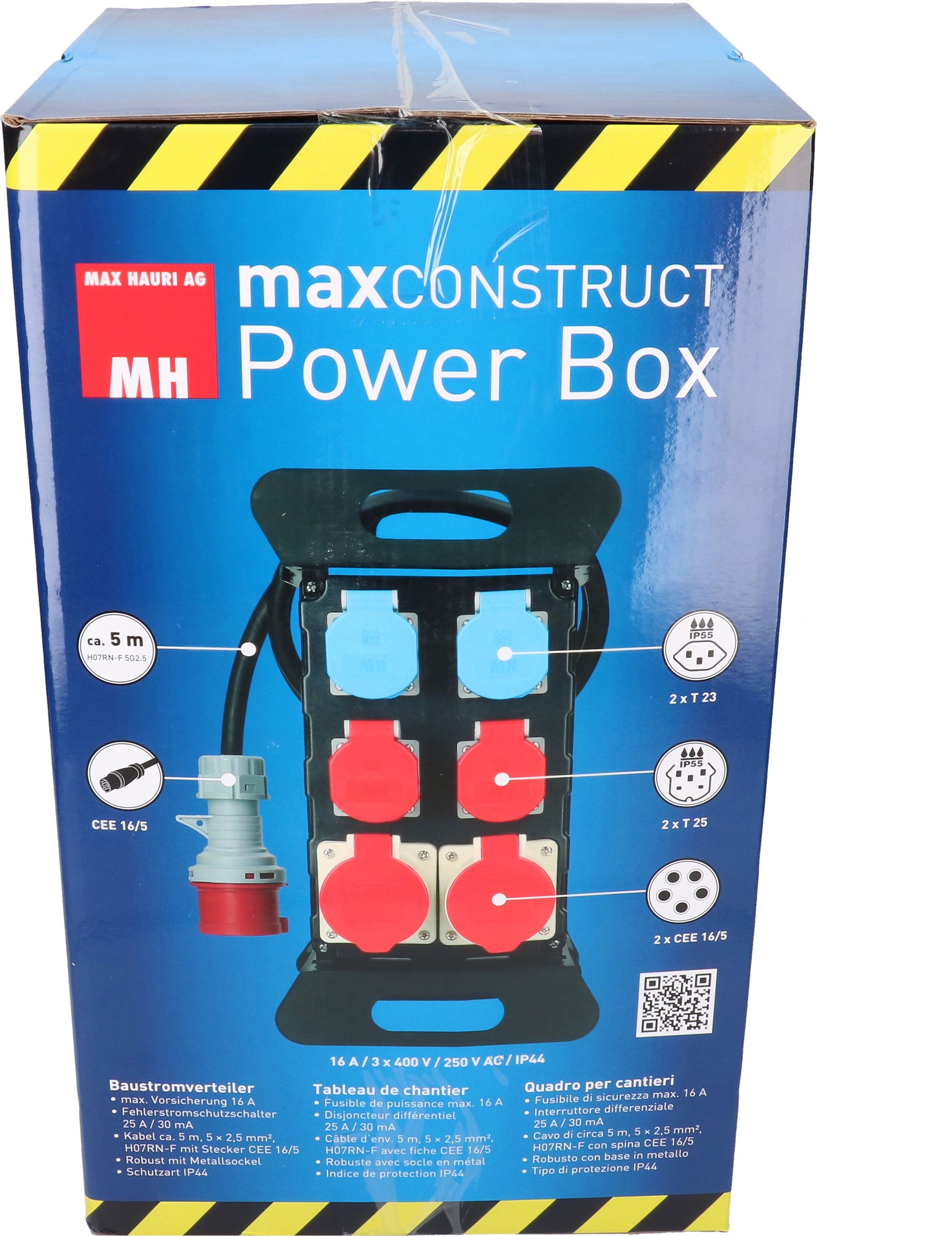 distributeur de courant noir