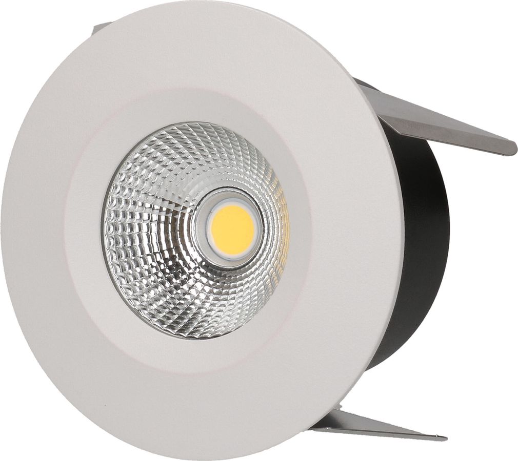spot encastré à LED WOODY Ø68 blanc 3000K 660lm 60°