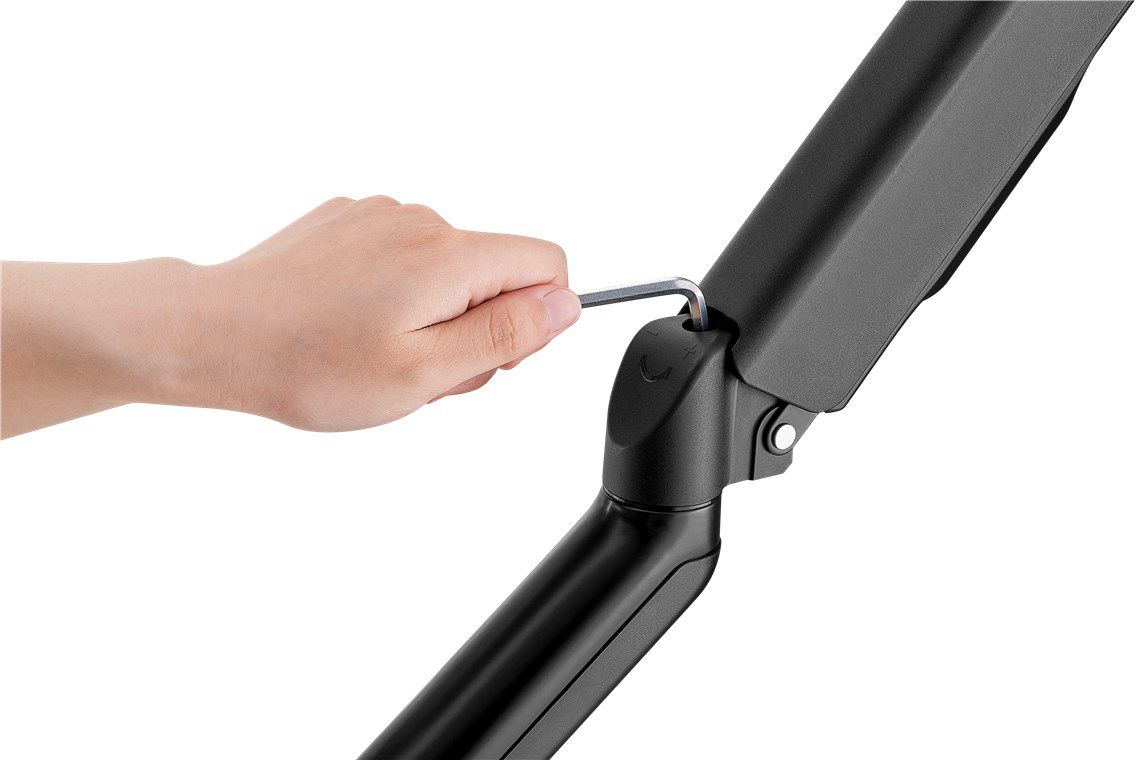 Monitorhalterung mit Gasdruckfeder