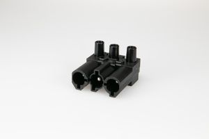 Stecker AC 166 GST/ 3 schwarz