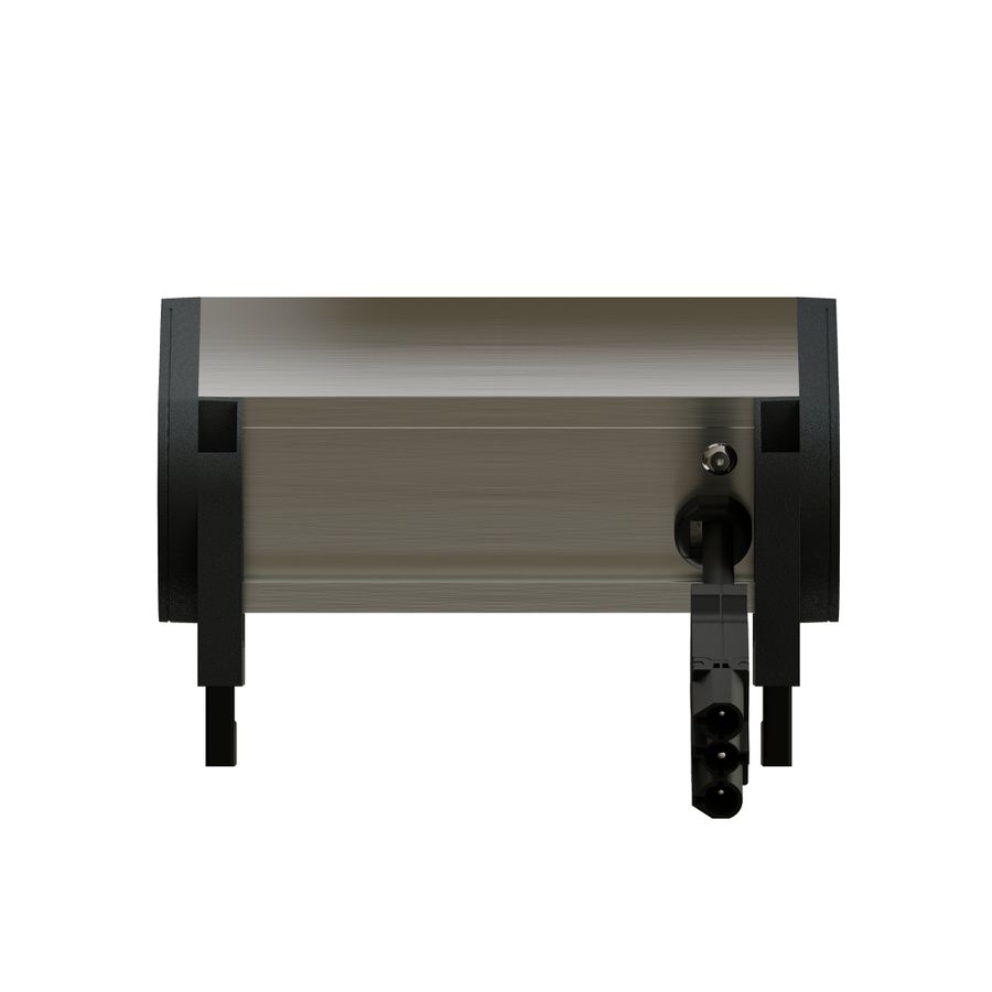 SUPRA bloc multiprise anodisé 1x type 13 1x USB-C 60W