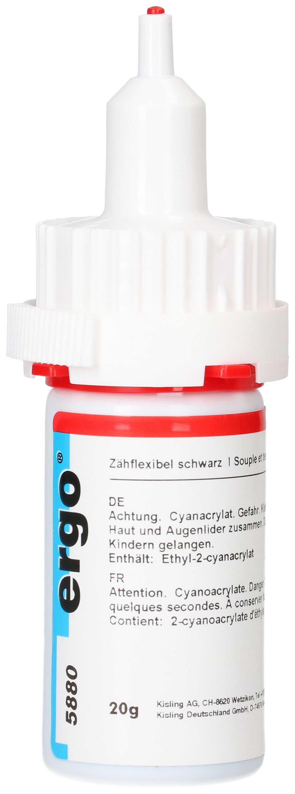 ergo 5880 colle instantanée noir 20g