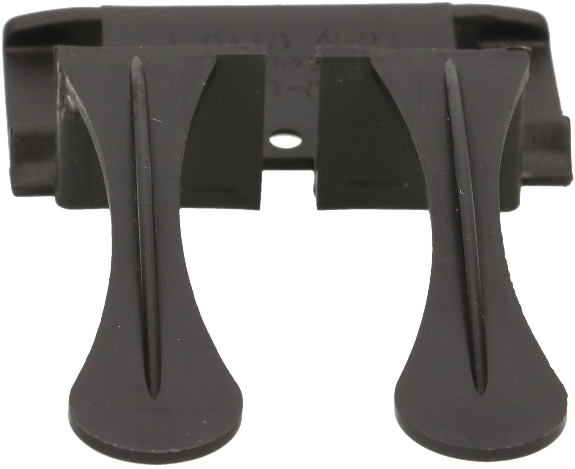 adaptateur pour sortie au sol Easy-Clip-L noir RAL9005