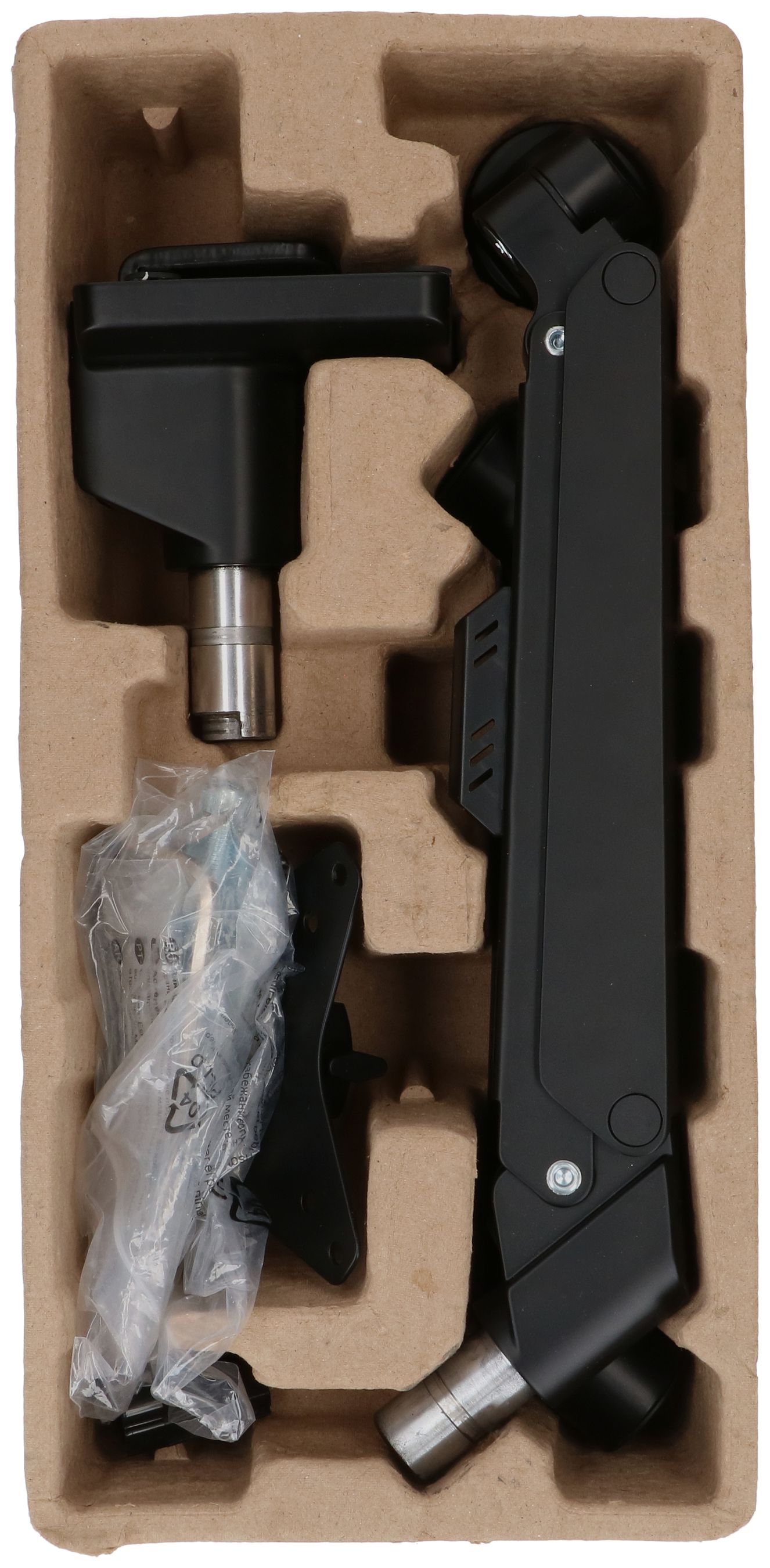 bras pour moniteur avec compensation de poids noir