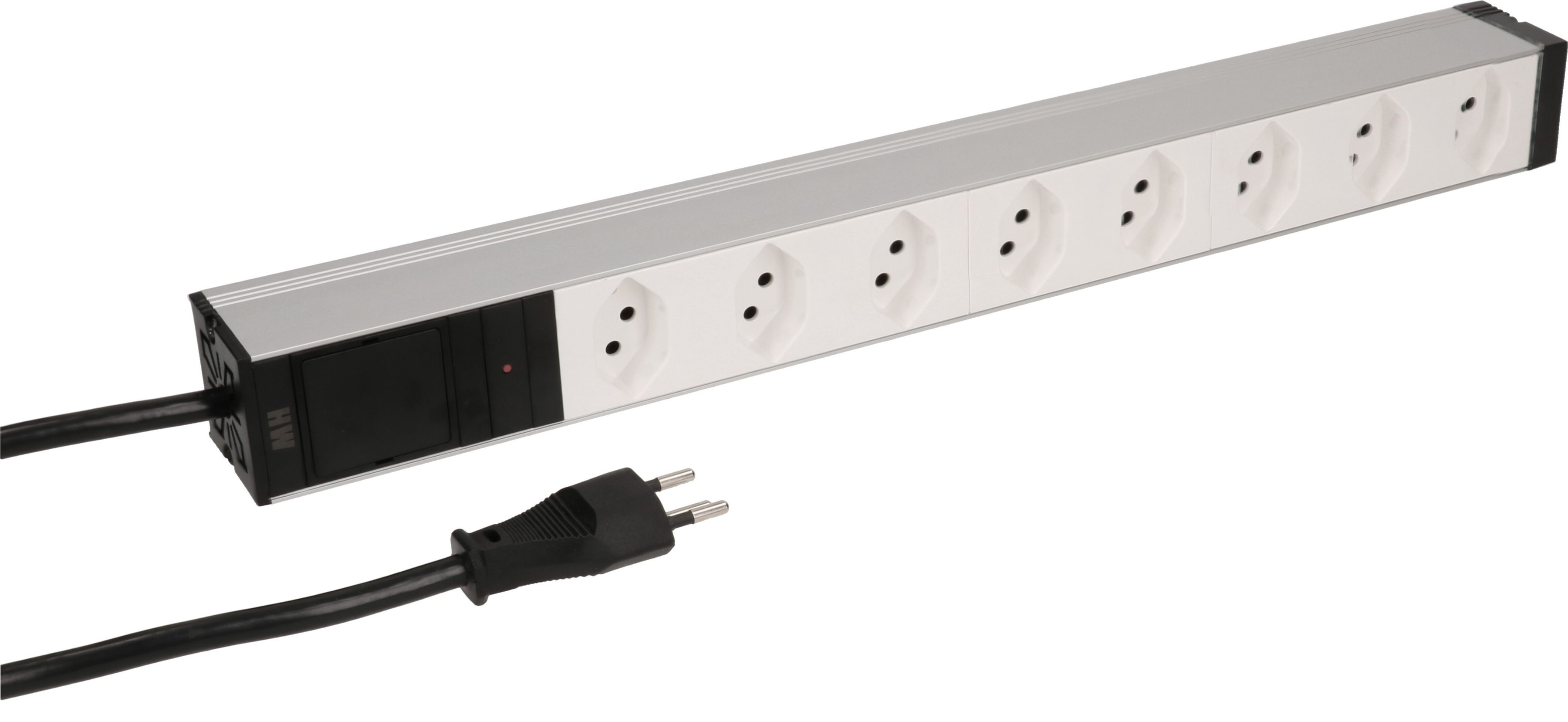 PDU 19 pouce 8x type 13 blanc 1U
