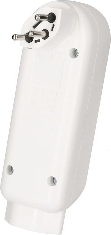 multi adaptateur ADAPT 3+1x type 13 blanc rotatif