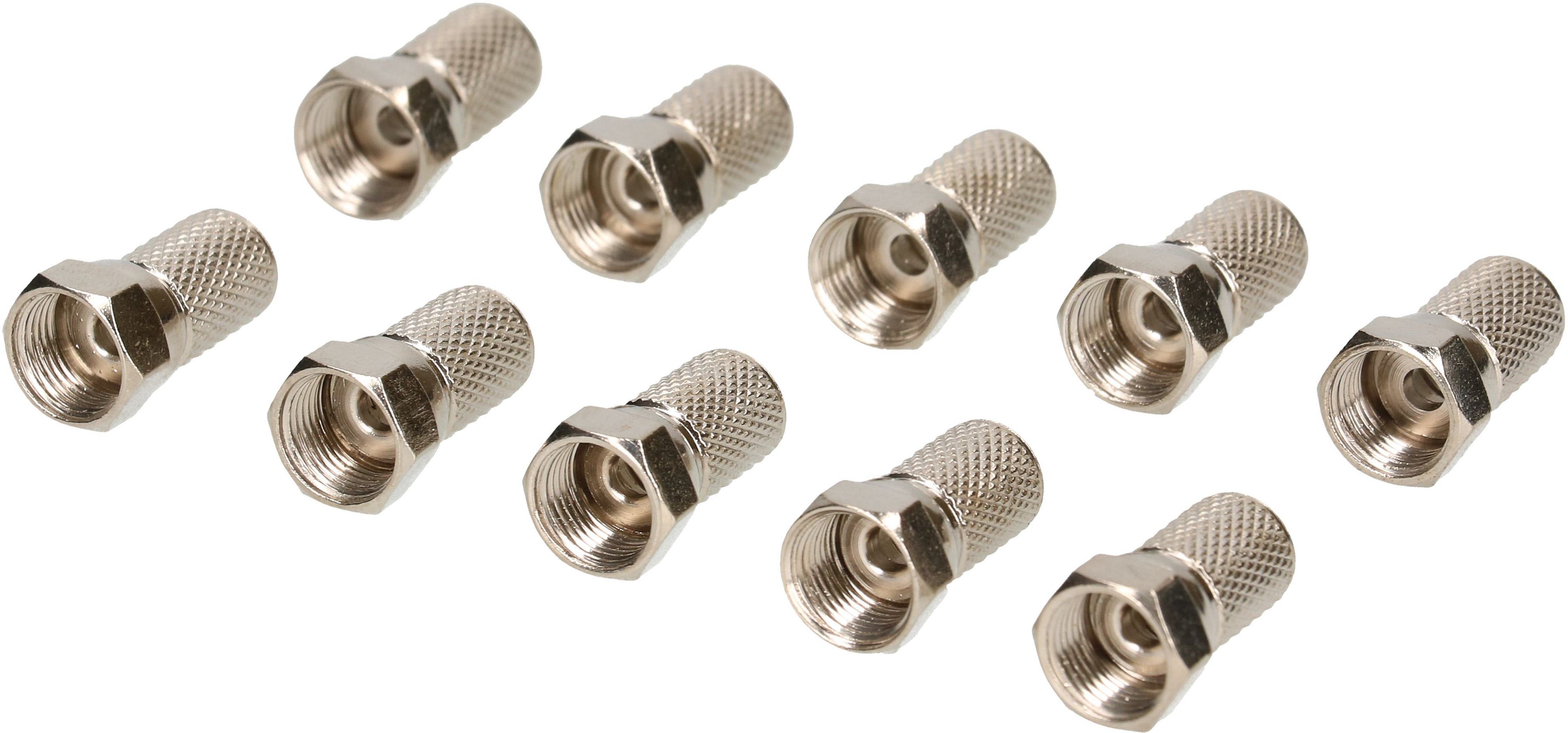 fiche F à visser D=7mm 10 pièces