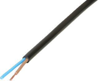 câble TDLR H03VV-F2X0.75 10m noir