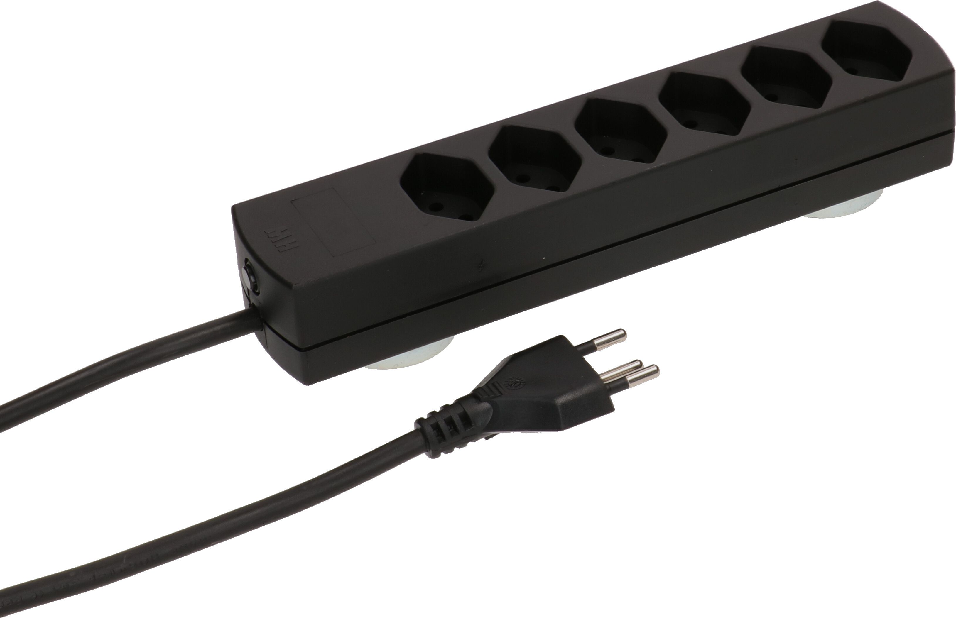 multiprise Safety Line 6x type 13 noir aimant 1.5m