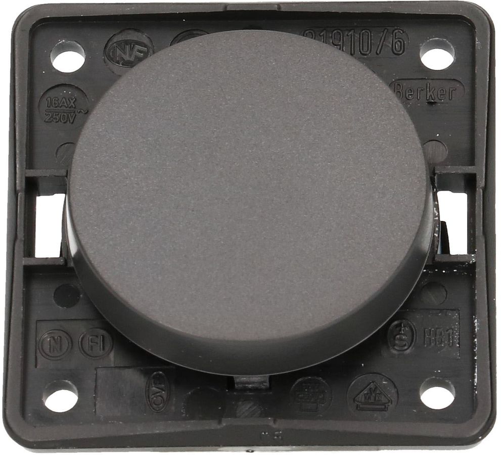 interruttore basculante schema 3 Integro Flow/Pure IP44 antracite