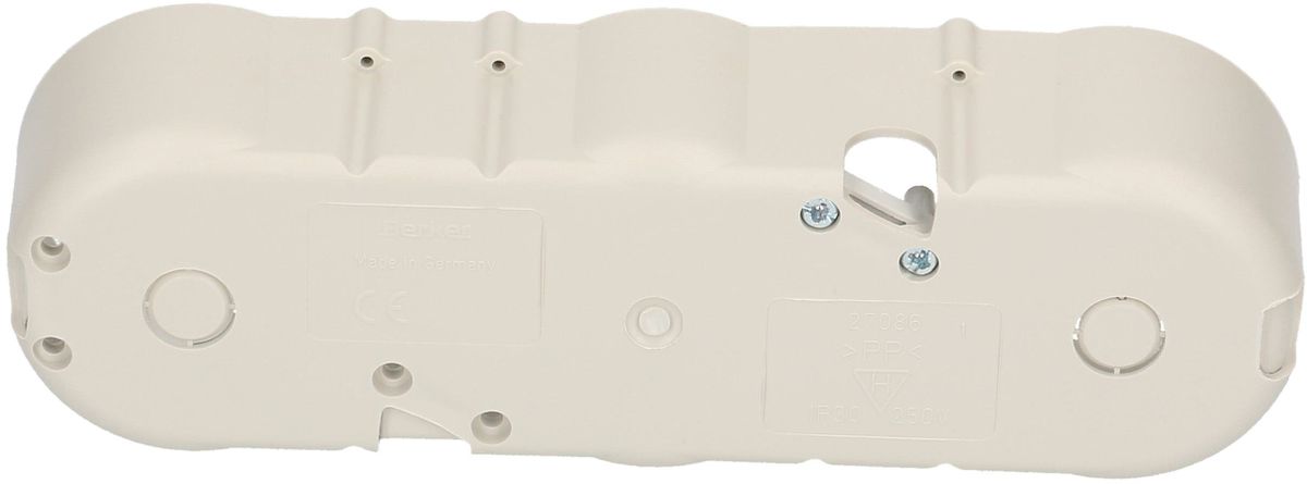 boîte de protection contre le toucher ta.3x1 Integro gris