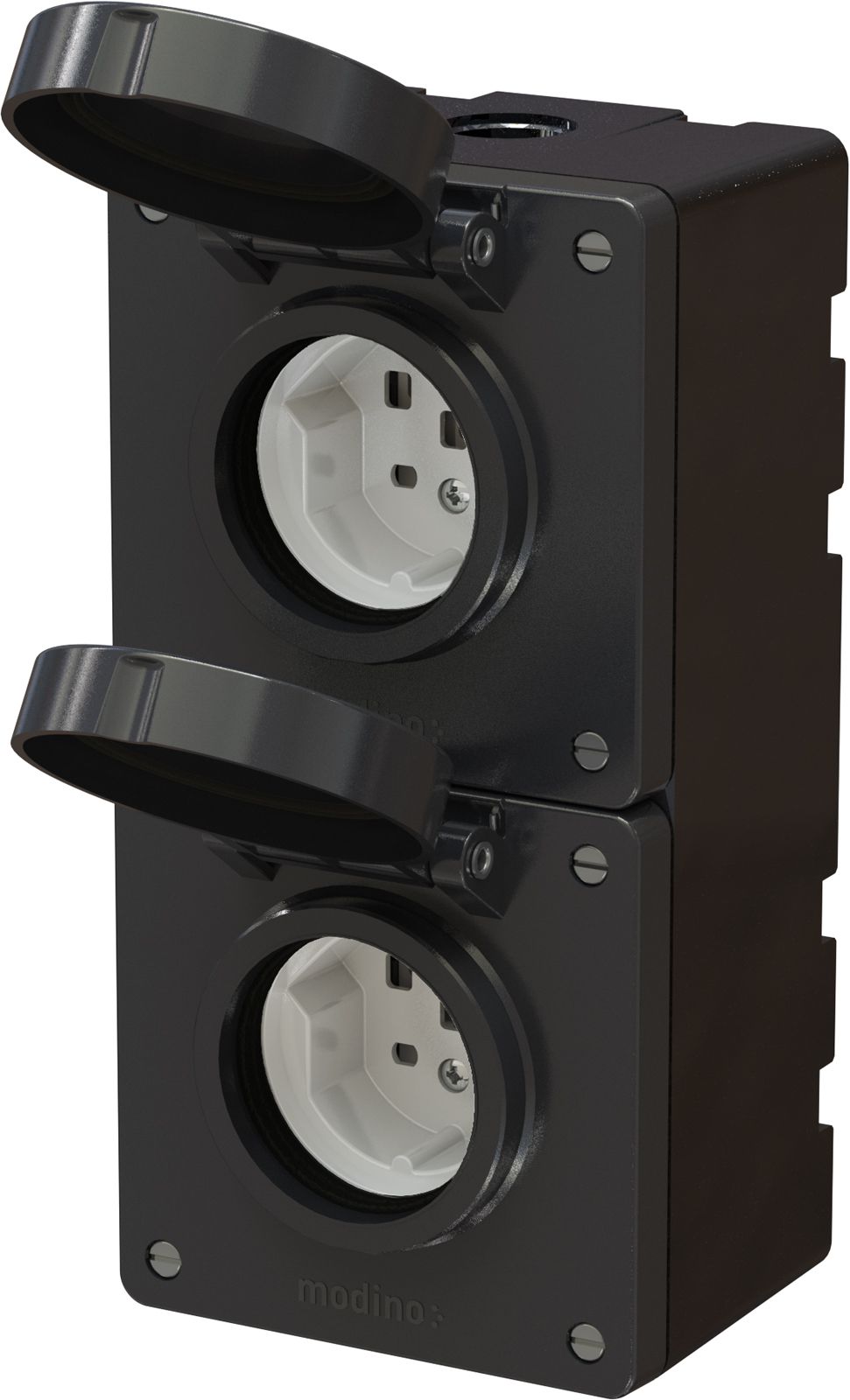 combinaison type 25 / type 25 ta.2x1 AP exo IP55 noir