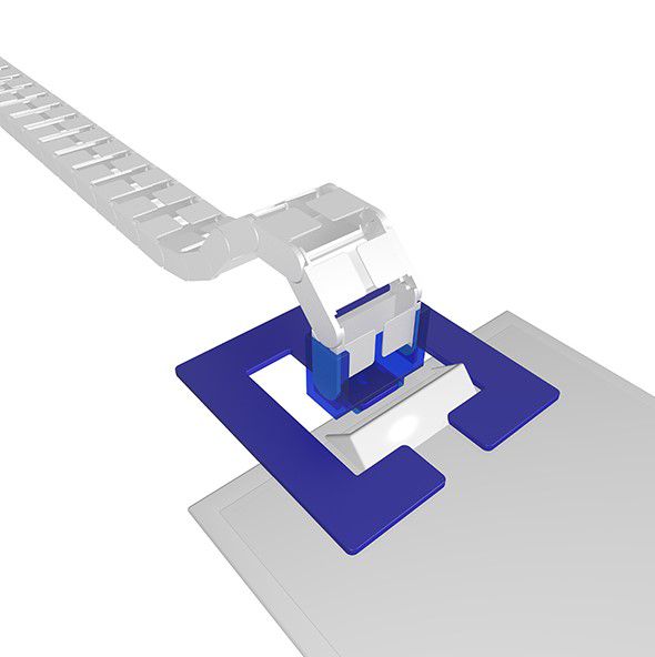 plaque de sol Easy-Floor-Qube noir RAL9005