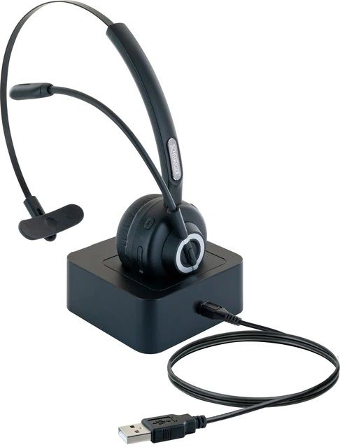 Mono Bluetooth Headset mit Ladestation