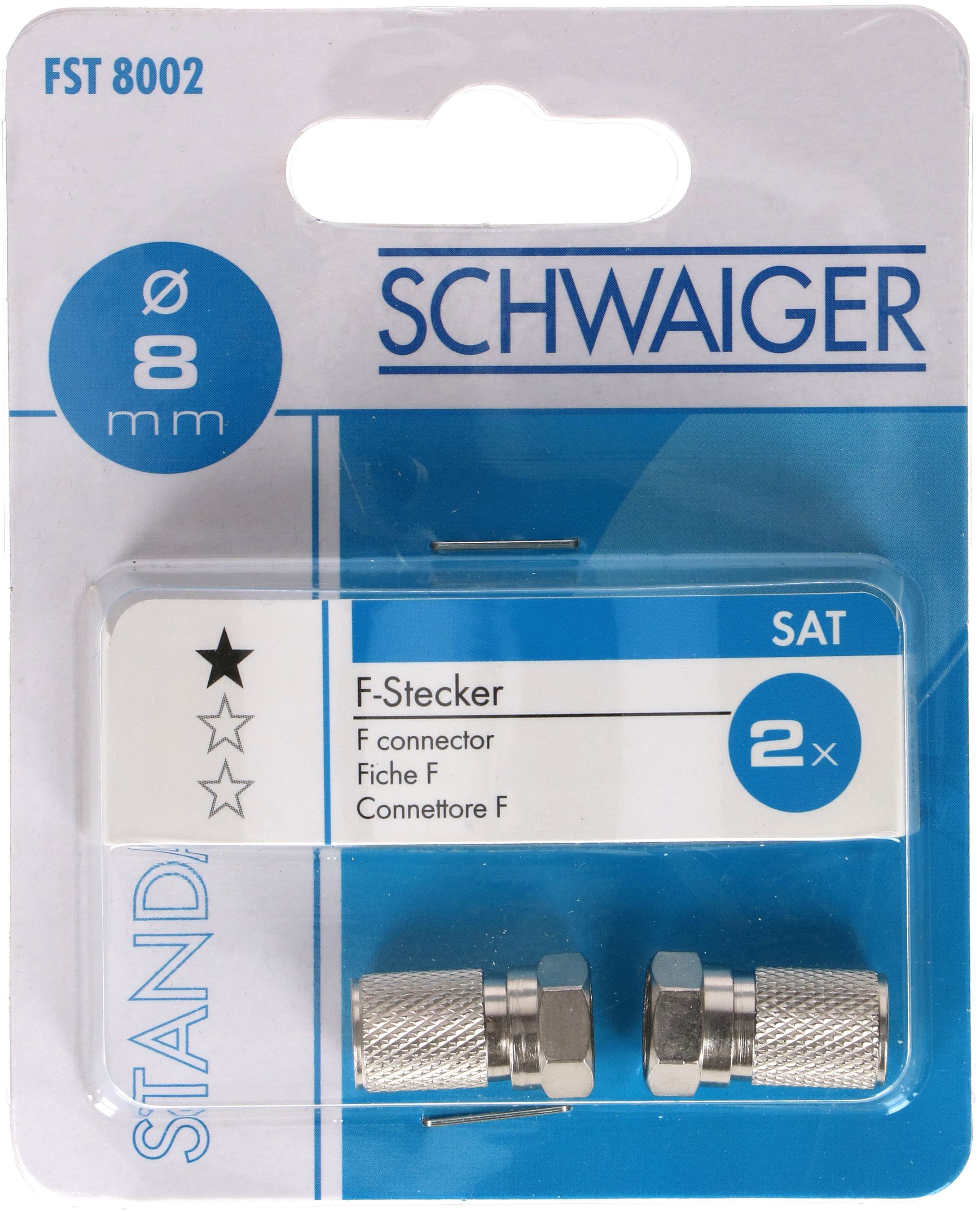 fiche F à visser D=8mm 2 pièces