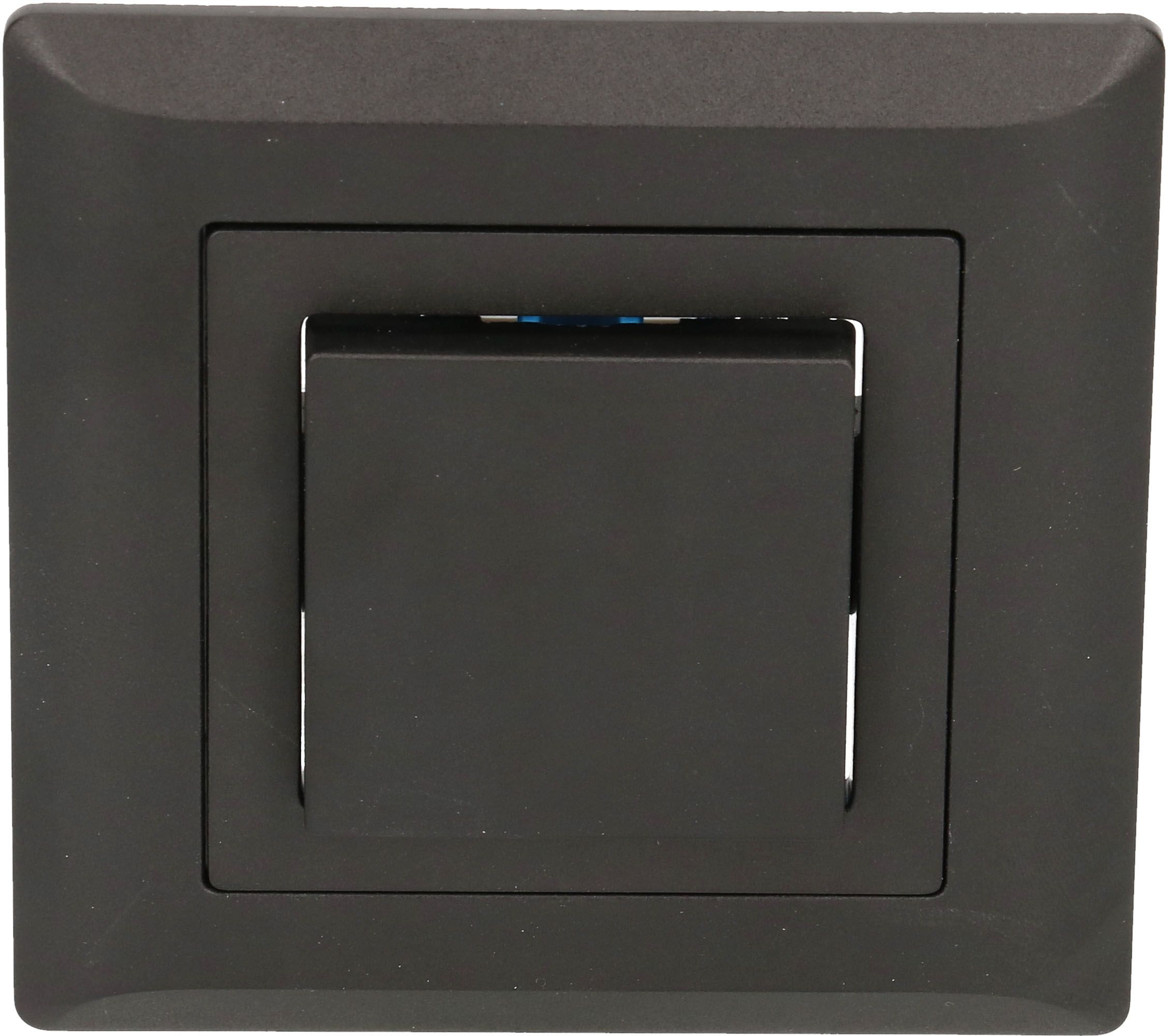 bouton-poussoir NO/NF ENC Kallysto noir