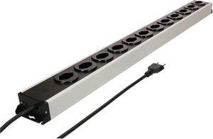 multiprise Power Line 12x type 13 gris/noir 1.5m