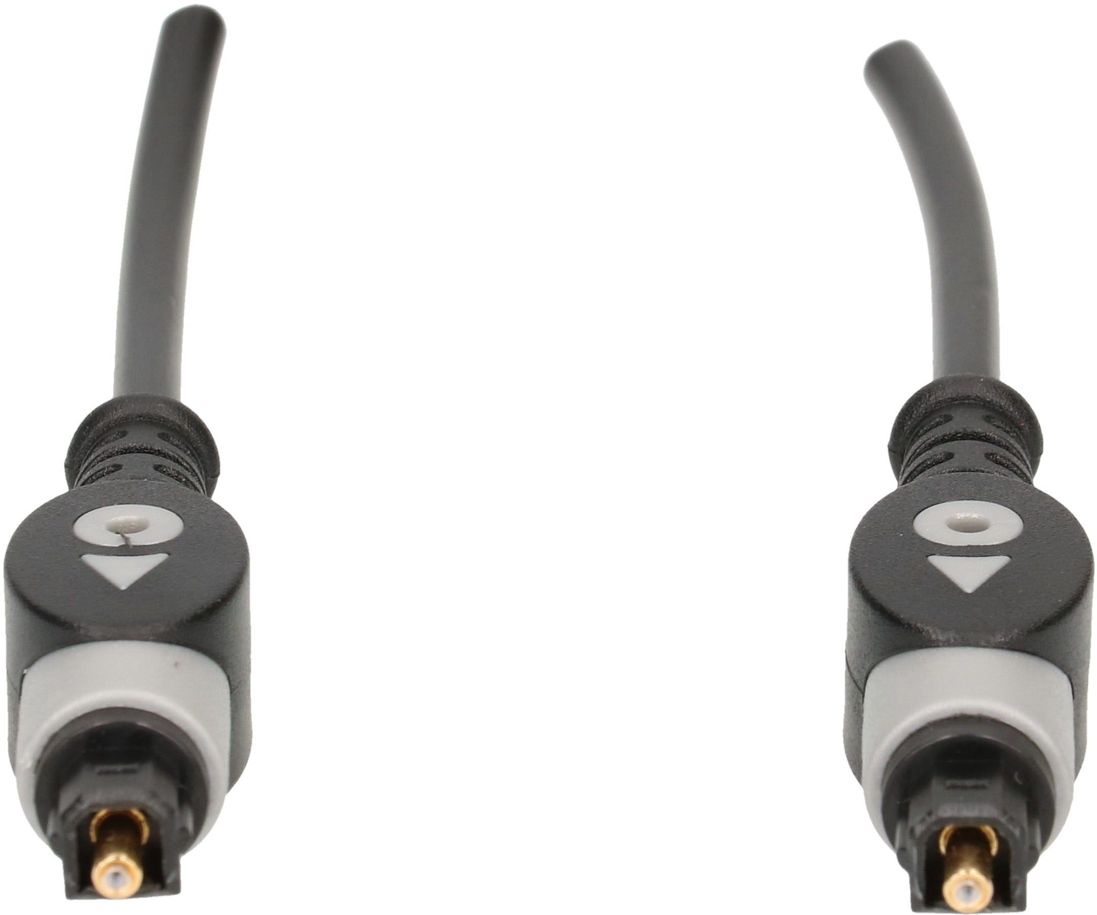 câble à fibre optique 1.5m noir