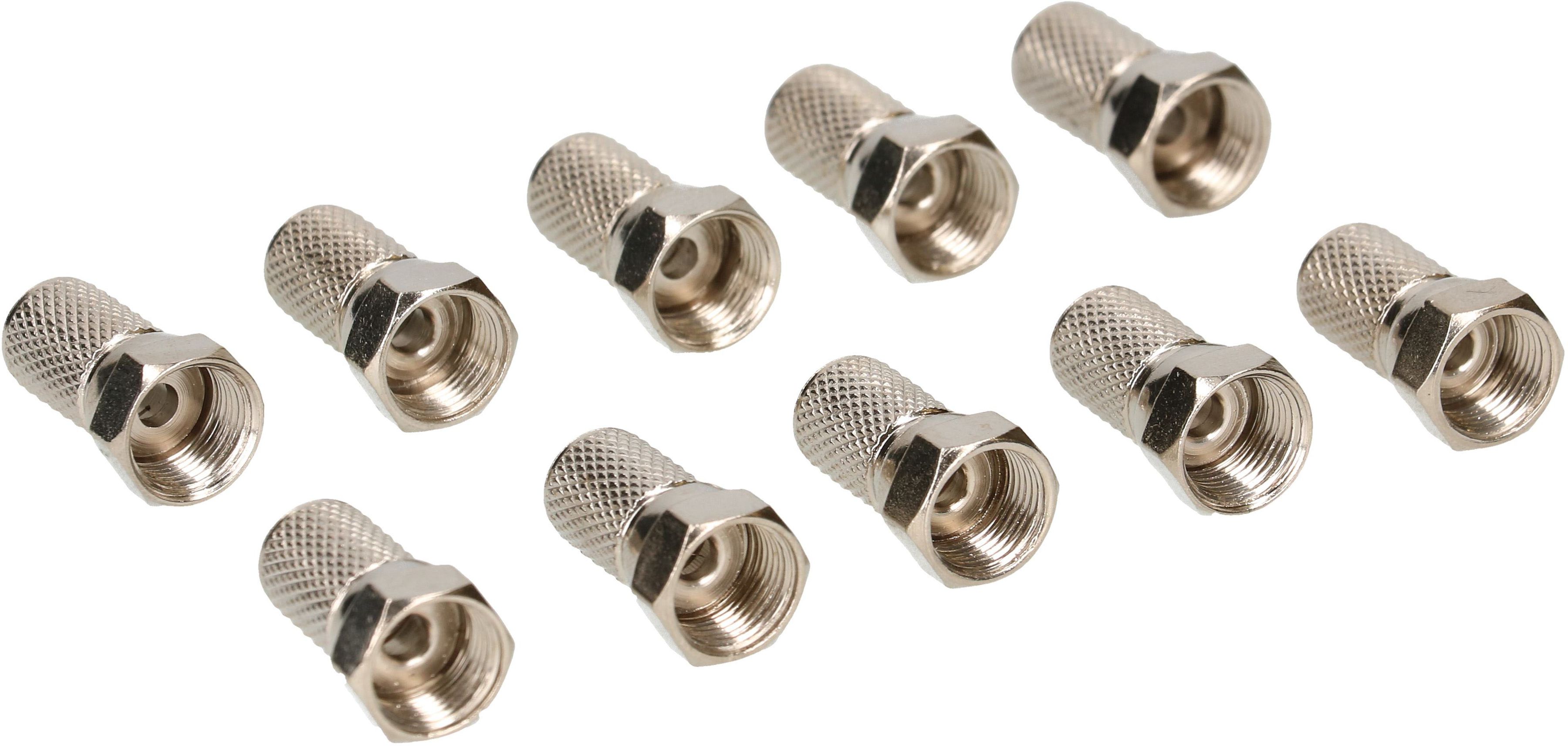 fiche F à visser D=7mm 10 pièces