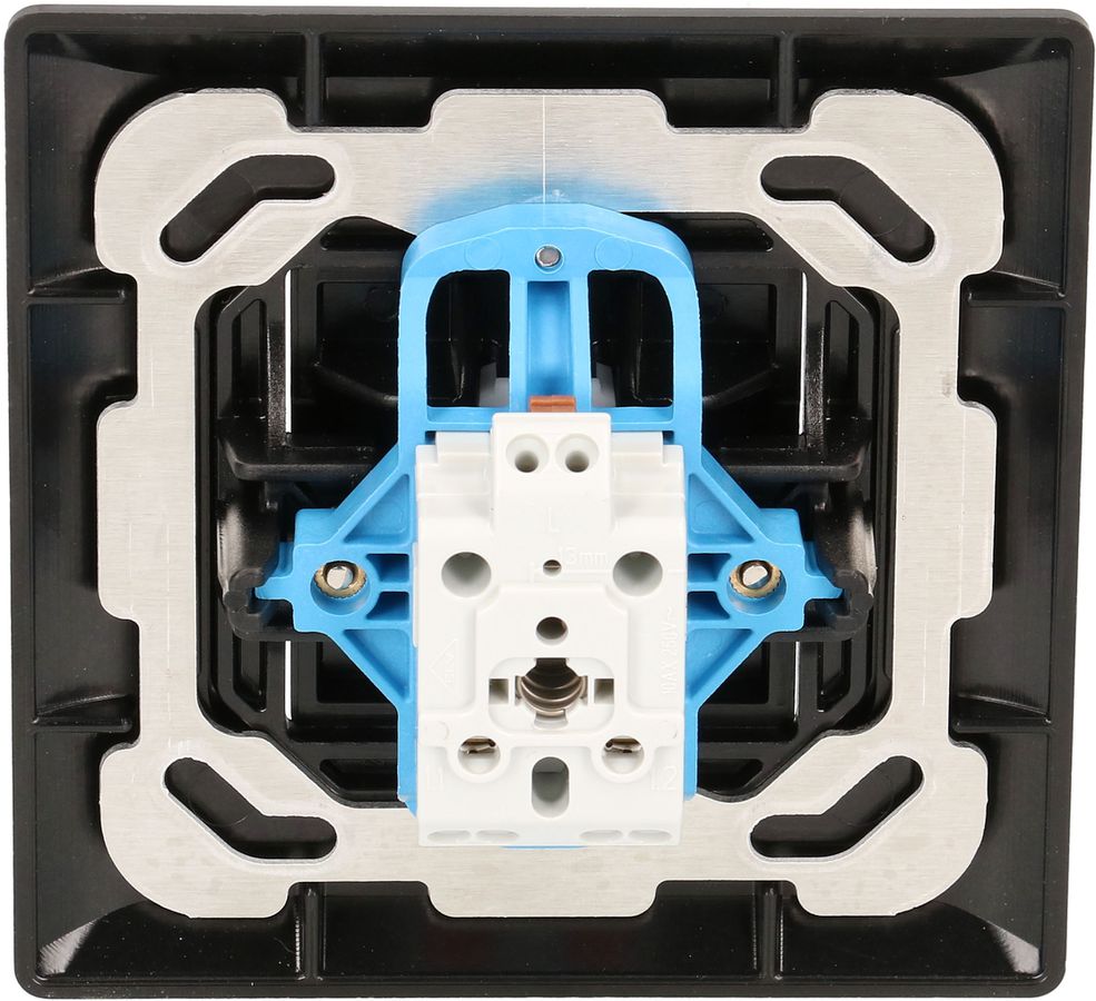 bouton-poussoir NO/NF ENC Kallysto noir