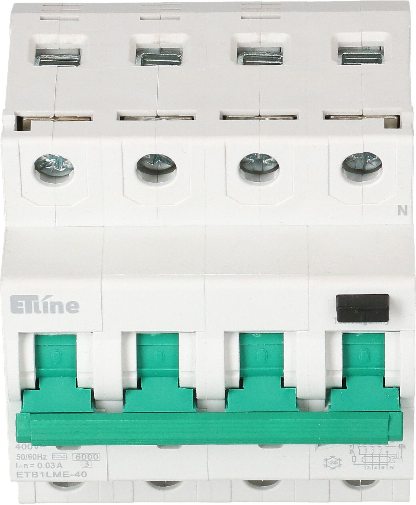 FI/LS disjoncteur différentiel 3P+N C 13A 30mA type A 6kA