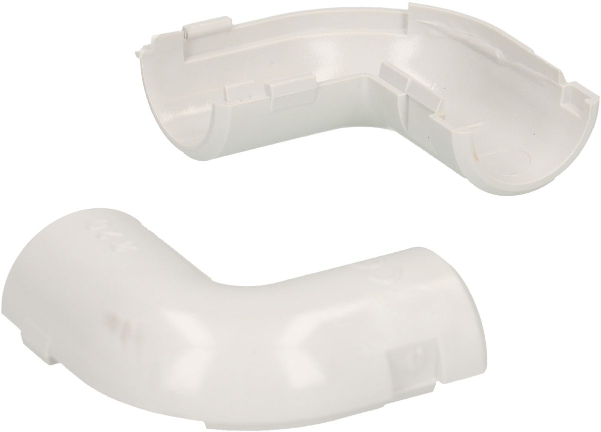 KIR-Winkel M20 2-teilig grau