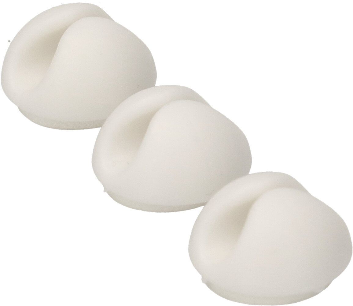 SINGLE STOP Set rond 9x blanc