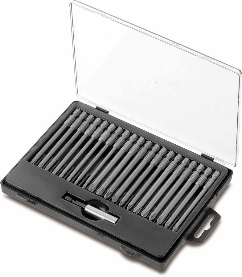 Assor. d'embouts Elektro Top 21 pièces Phillips Pozidriv Torx