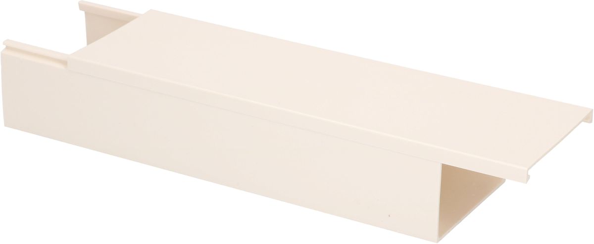 Goulotte 60x40mm blanc 2m